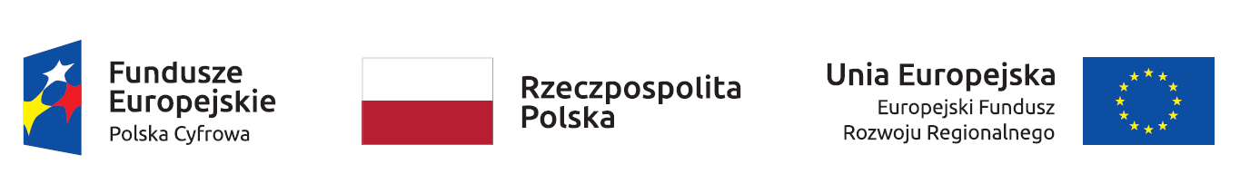 Ciąg logotypów unijnych